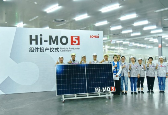 LONGi’s Hi-MO 5 entered mass production last year