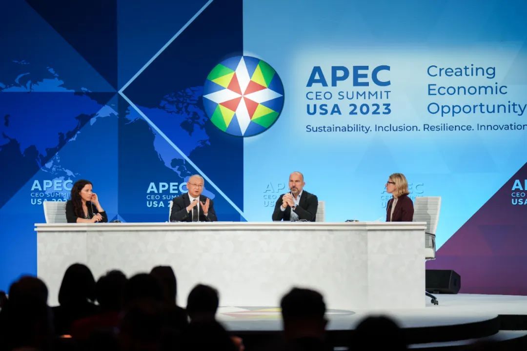 隆基绿能创始人、总裁李振国出席2023年APEC工商领导人峰会